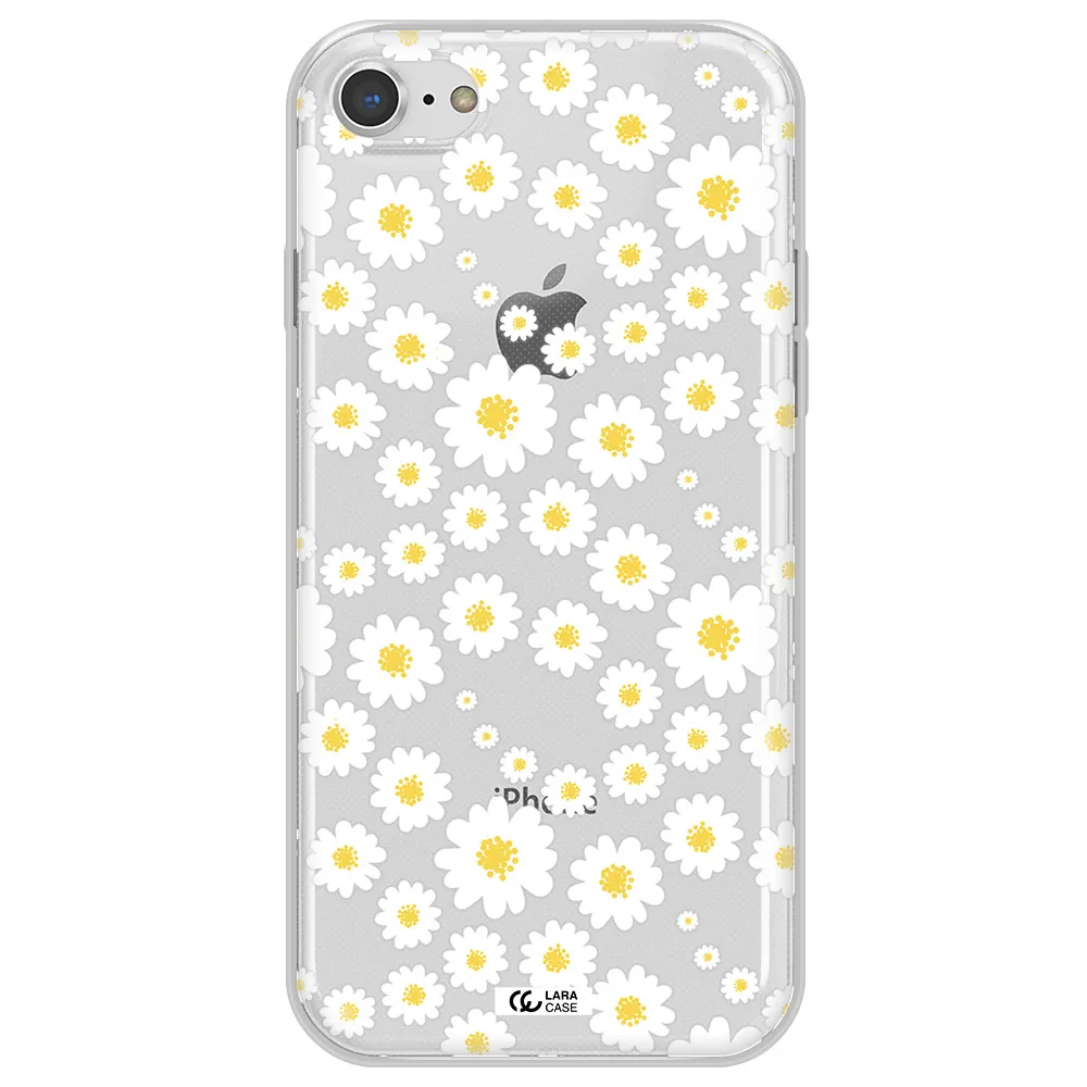 Papatia Pattern Apple iPhone 8 Clear TPU Case