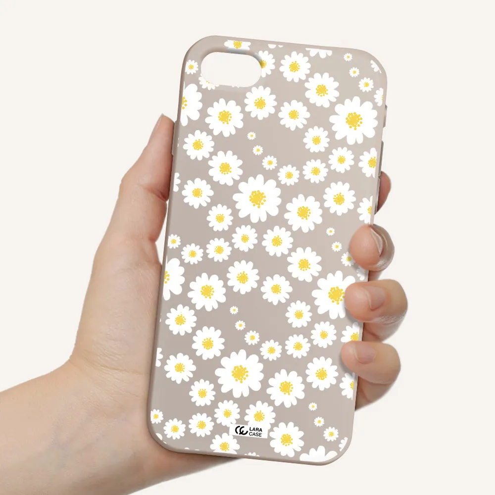 Papatia Pattern Apple iPhone se 2020 Silicone Stone Case