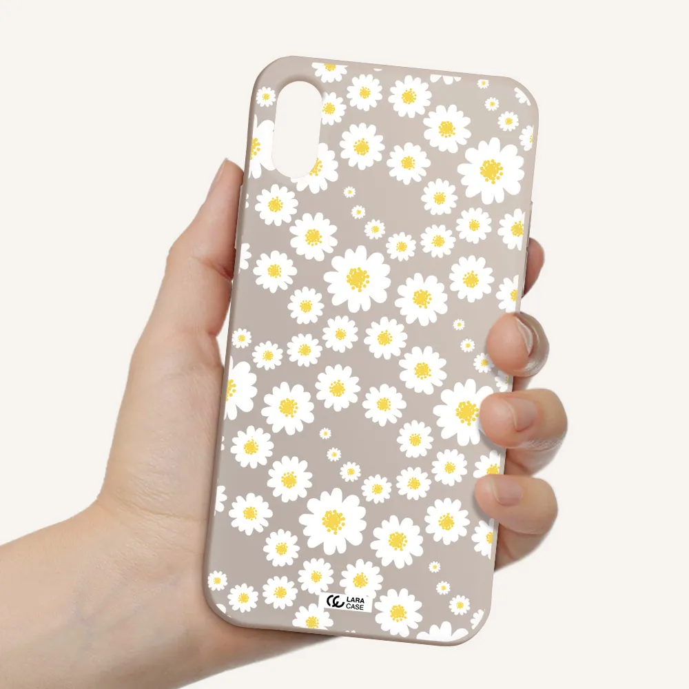 Papatia Pattern Apple iPhone X Silicone Stone Case