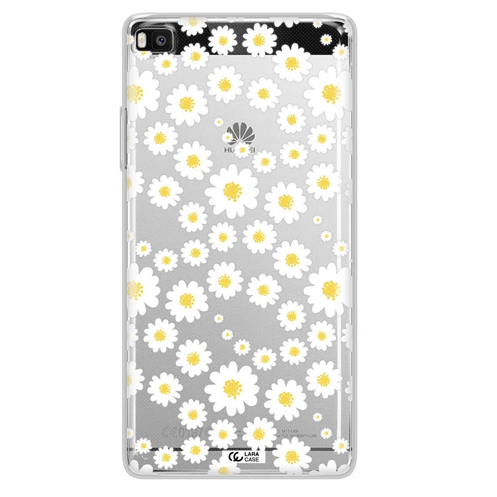 Papatia Pattern Huawei P8 Clear TPU Case