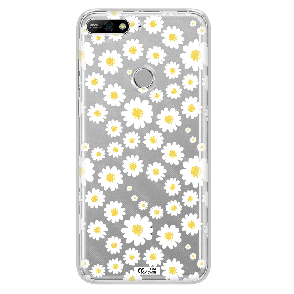 Papatia Pattern Huawei Y7 2018 Clear TPU Case