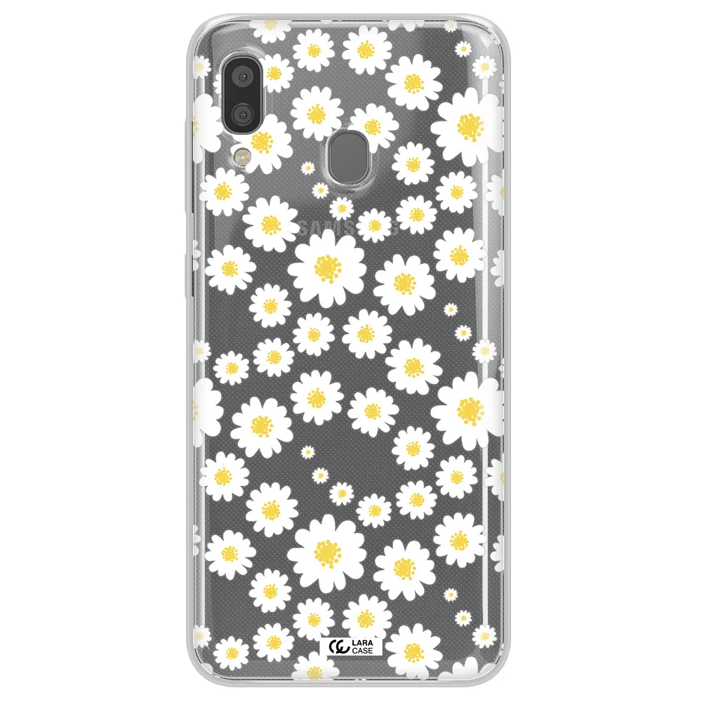 Papatia Pattern Samsung A20 Clear TPU Case
