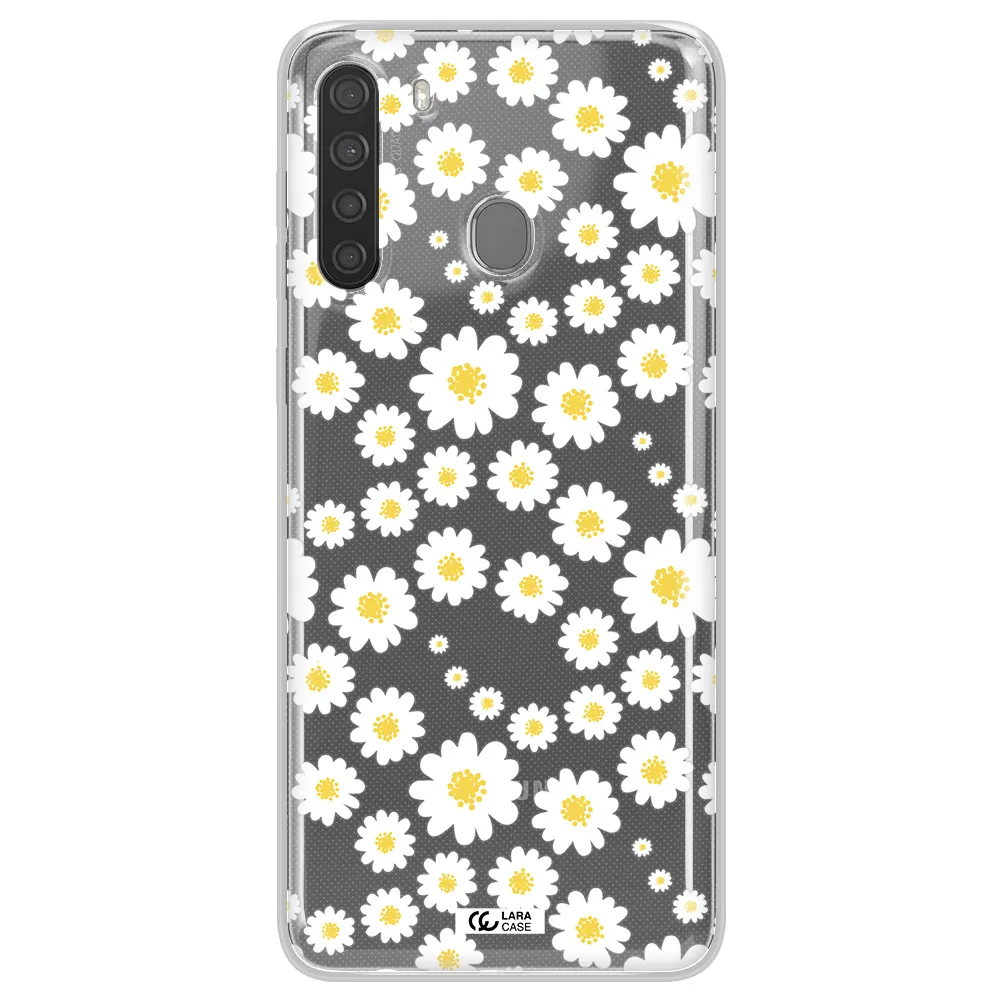 Papatia Pattern Samsung A21 Clear TPU Case