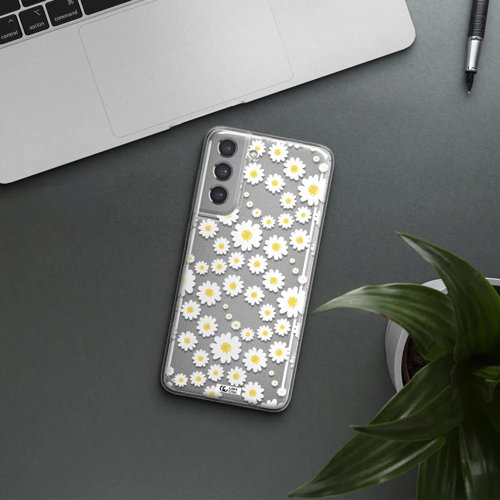 Papatia Pattern Samsung A21 Fe Clear TPU Case