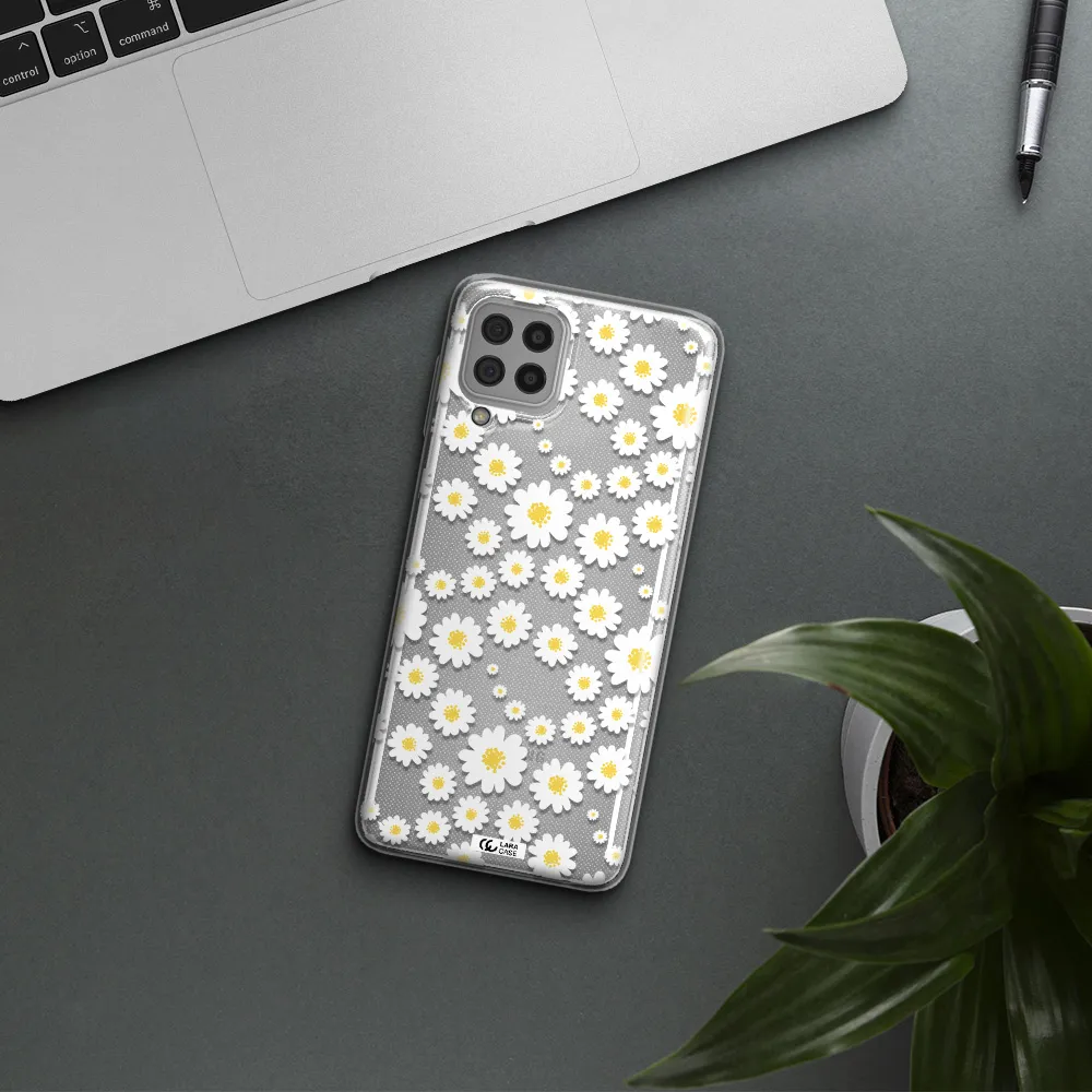 Papatia Pattern Samsung A22 4g Clear TPU Case