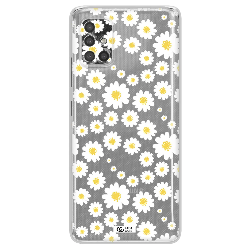 Papatia Pattern Samsung A40S Clear Tpu Case