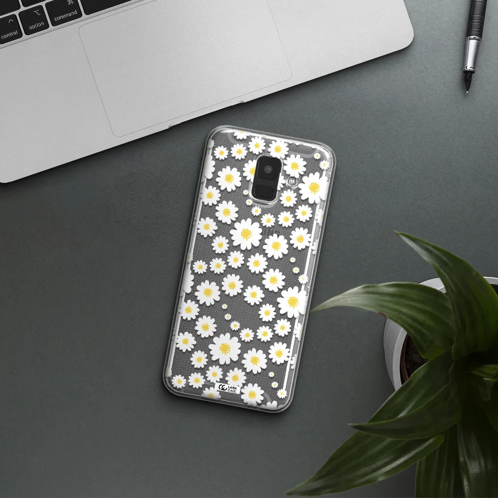 Papatia Pattern Samsung A6 Clear TPU Case