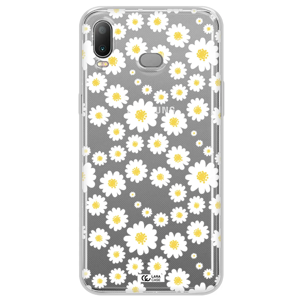 Papatia Pattern Samsung A6S Clear TPU Case