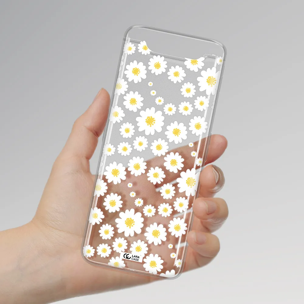 Papatia Pattern Samsung A80 Clear TPU Case
