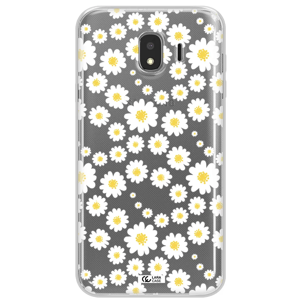 Papatia Pattern Samsung J4 Clear TPU Case