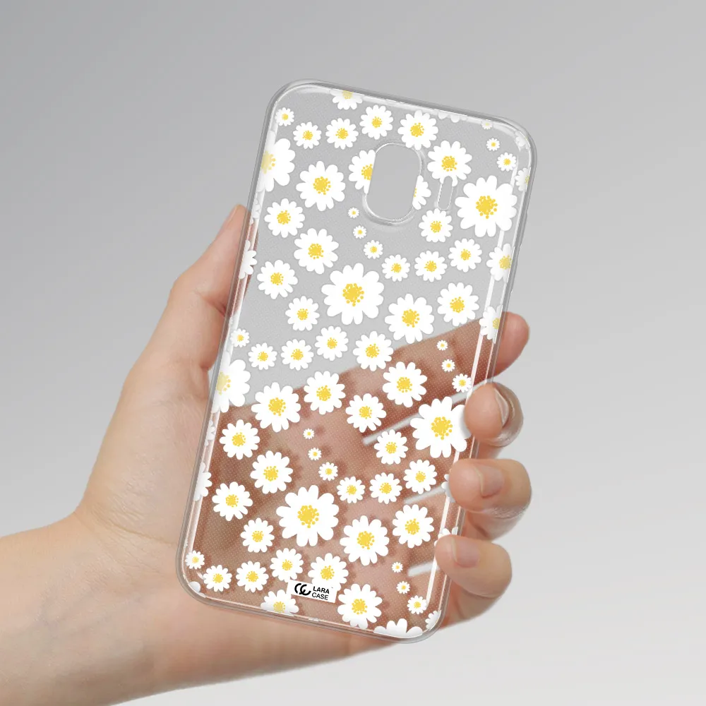 Papatia Pattern Samsung J4 Clear TPU Case