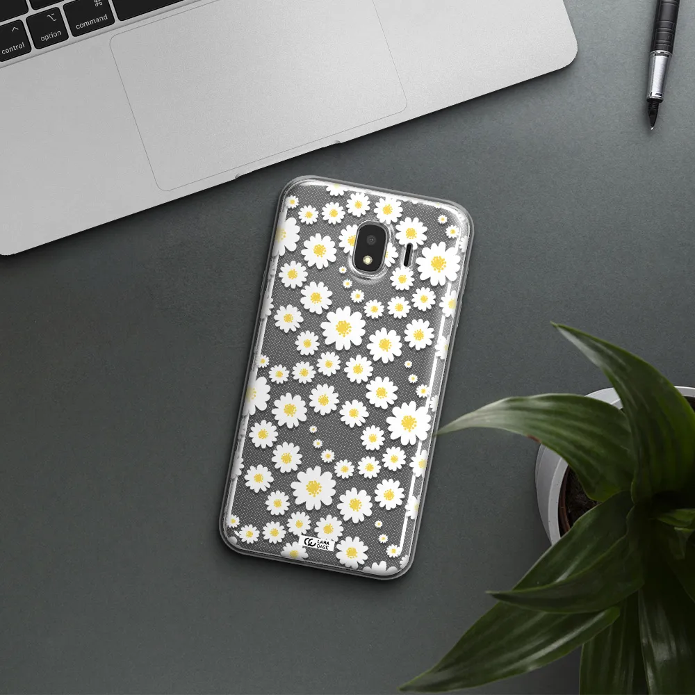 Papatia Pattern Samsung J4 Clear TPU Case