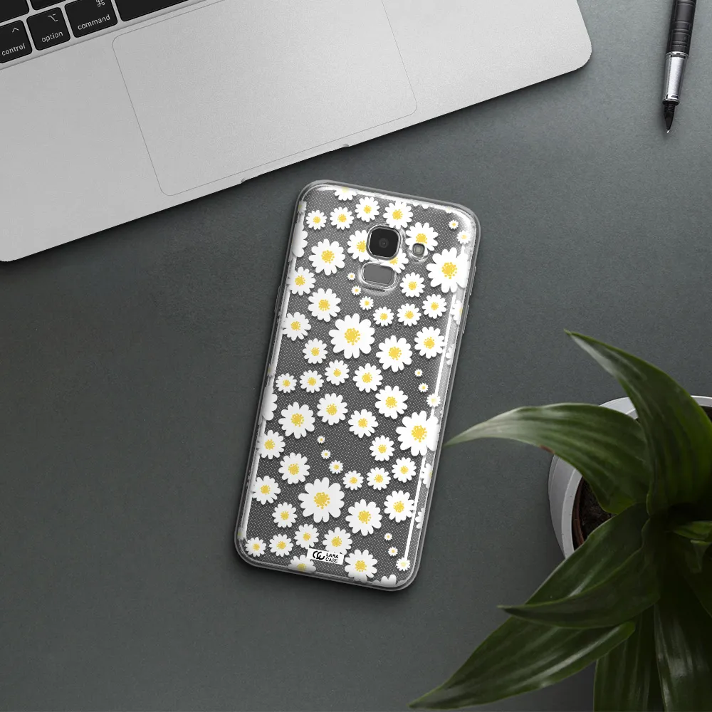 Papatia Pattern Samsung J6 Clear TPU Case