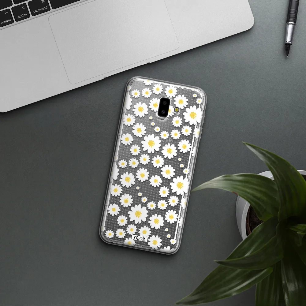 Papatia Pattern Samsung J6 Plus Clear TPU Case