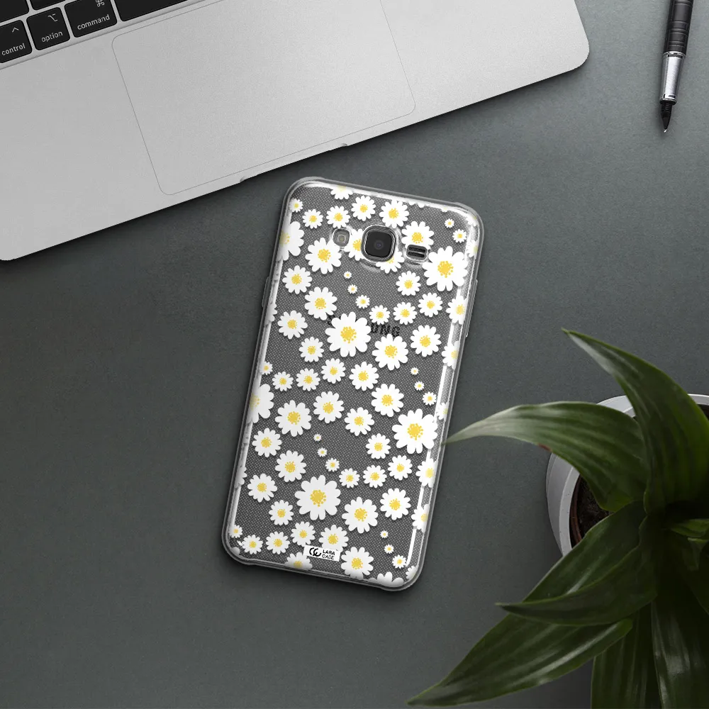 Papatia Pattern Samsung J7 Core Clear TPU Case