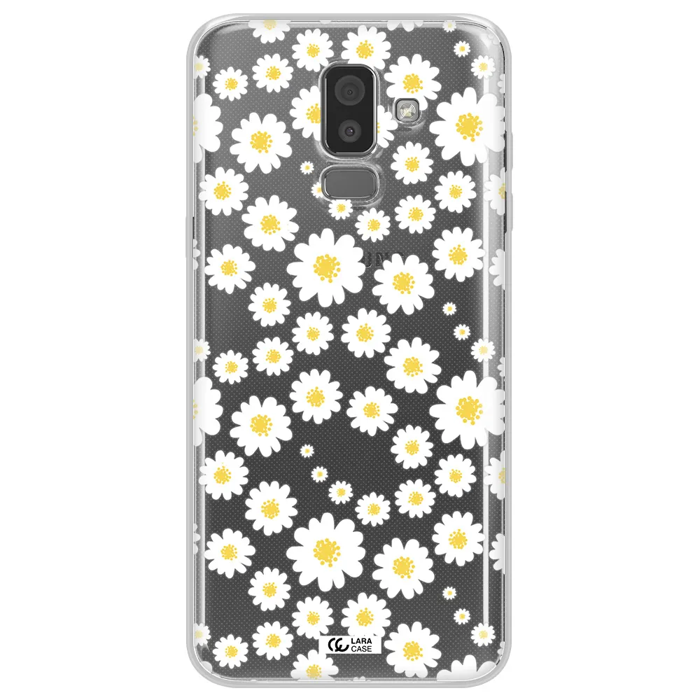 Papatia Pattern Samsung J8 Clear TPU Case