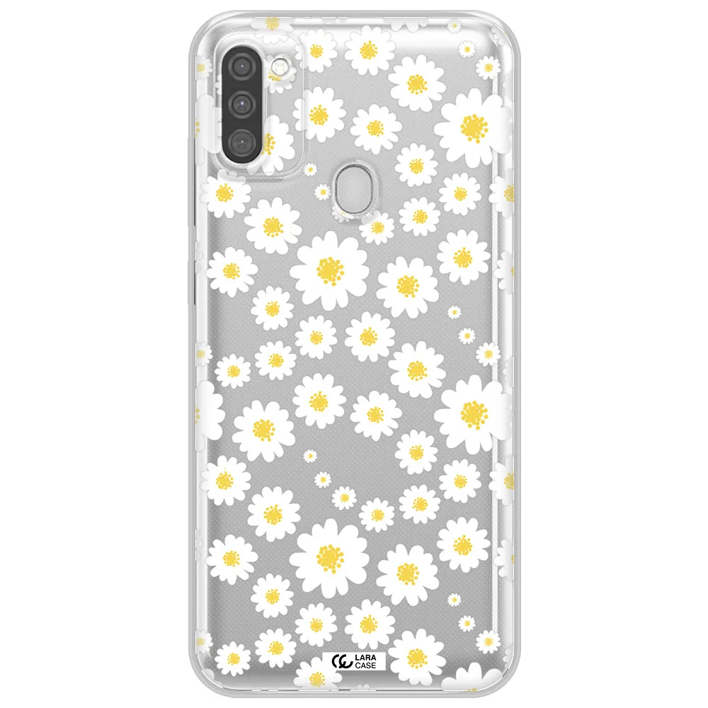 Papatia Pattern Samsung M11 Clear TPU Case