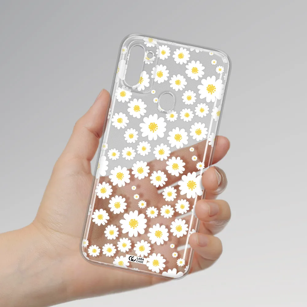 Papatia Pattern Samsung M11 Clear TPU Case