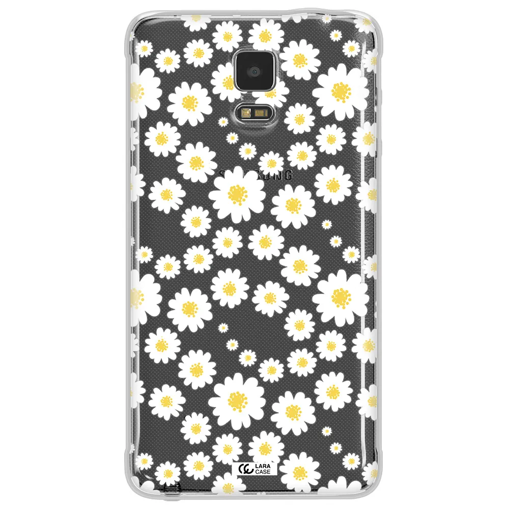 Papatia Pattern Samsung Note 4 Clear TPU Case