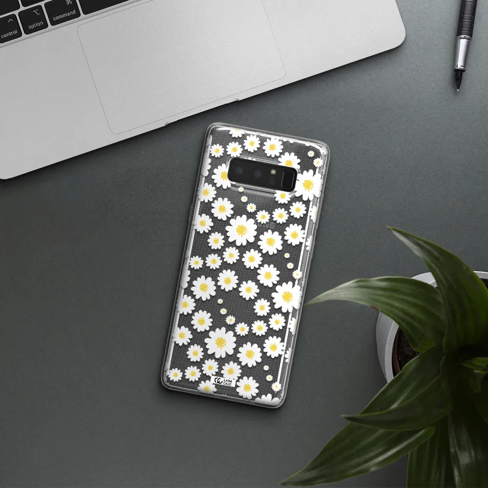 Papatia Pattern Samsung Note 8 Clear TPU Case