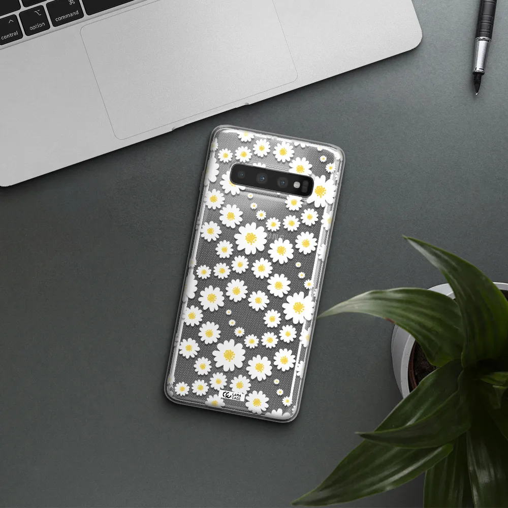 Papatia Pattern Samsung S10 Clear TPU Case