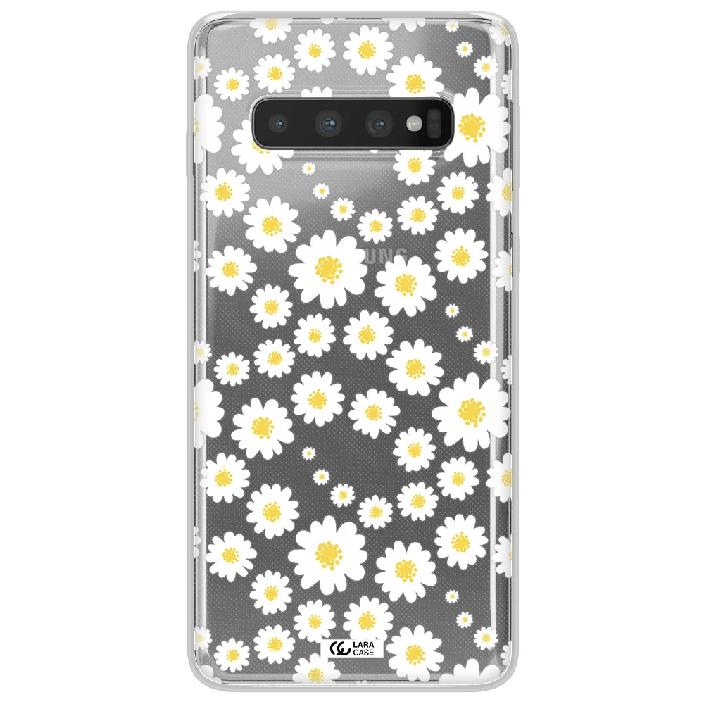 Papatia Pattern Samsung S10 Plus Clear TPU Case