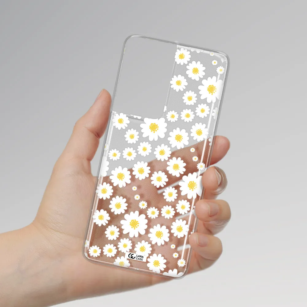 Papatia Pattern Samsung S21 Ultra Clear TPU Case