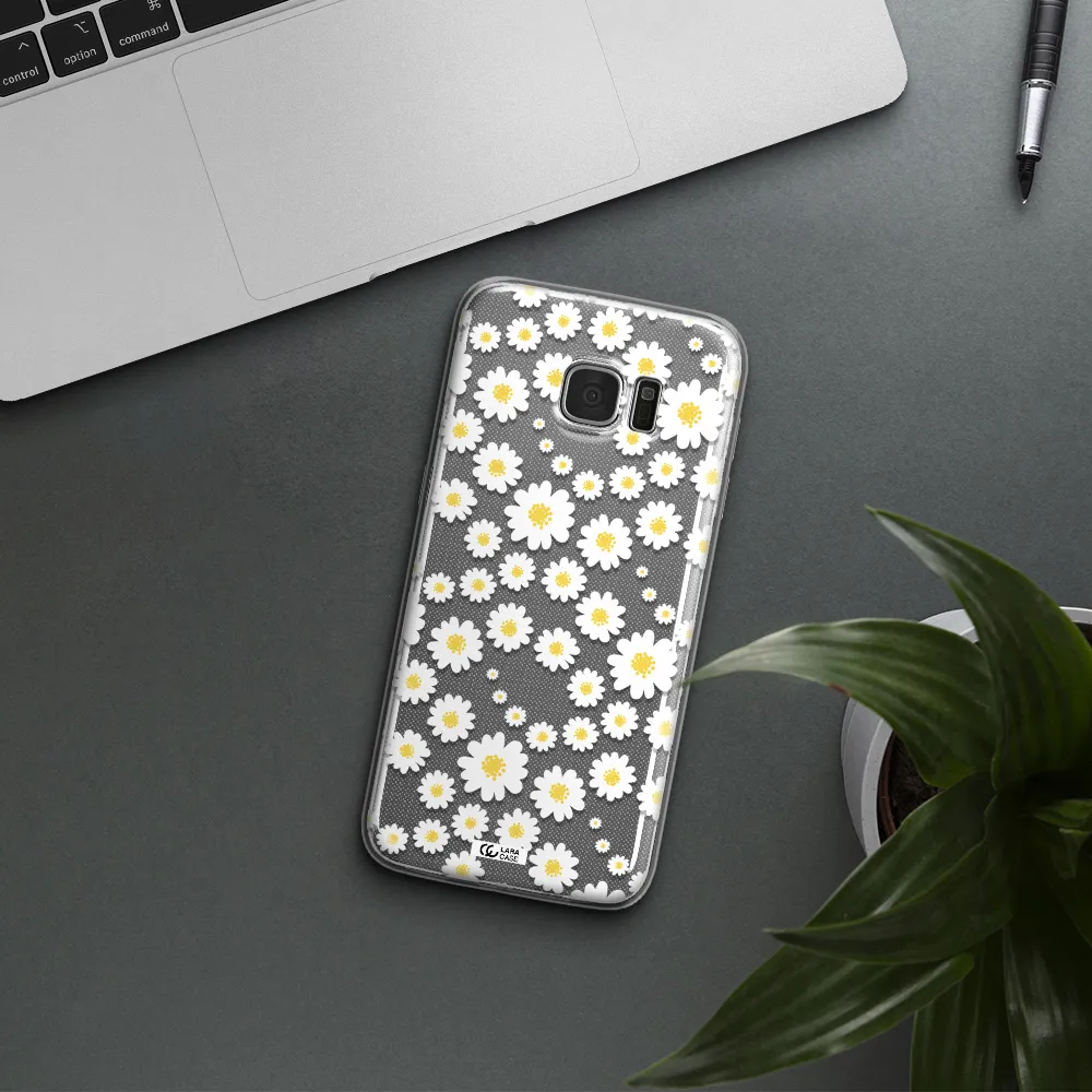Papatia Pattern Samsung S7 Edge Clear TPU Case