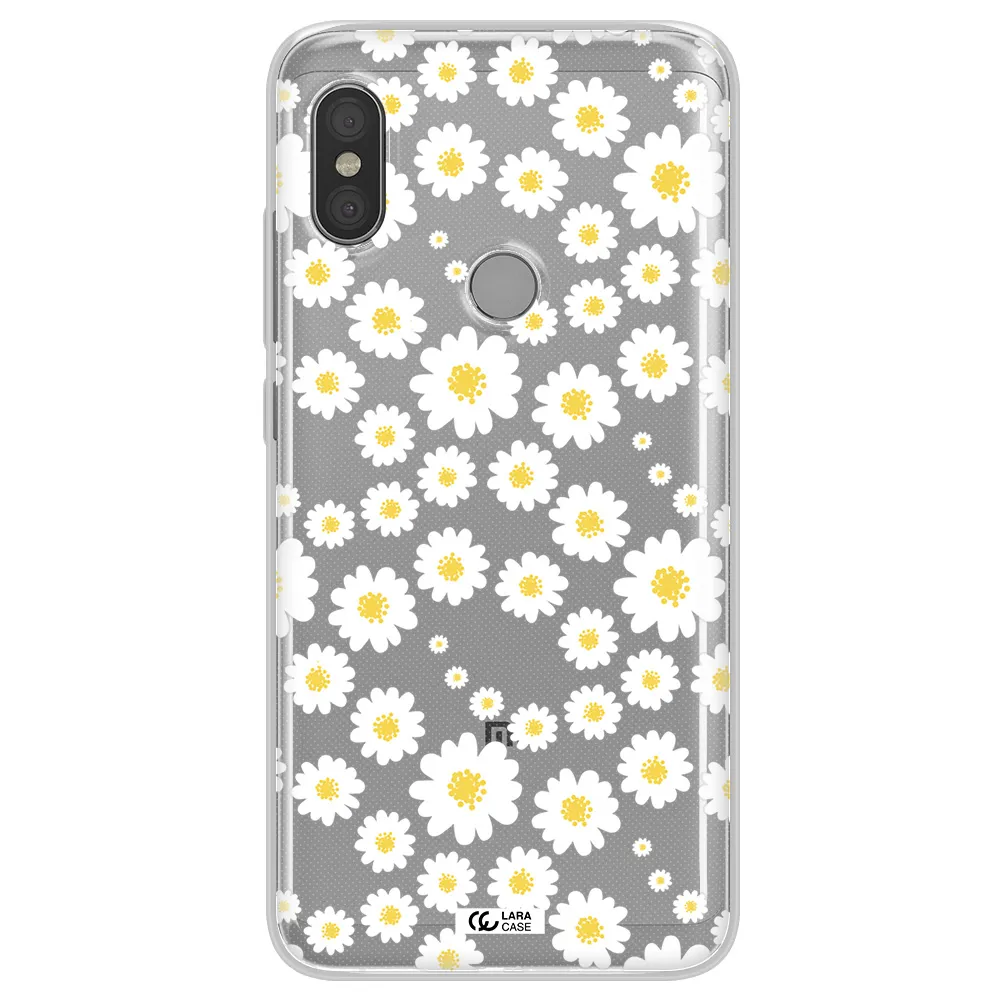 Papatia Pattern Xiaomi Redmi Note 6 Pro Clear TPU Case