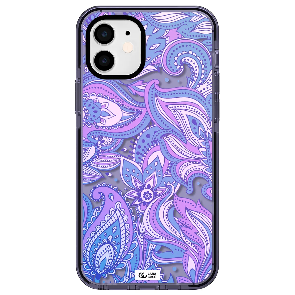 Purple Paisley Apple iPhone 11 impact Lilac Case