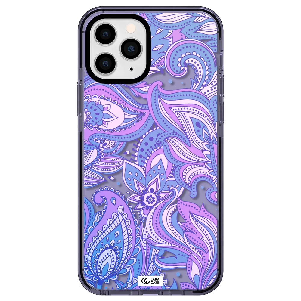 Purple Paisley Apple iPhone 11 pro max impact Lilac Case
