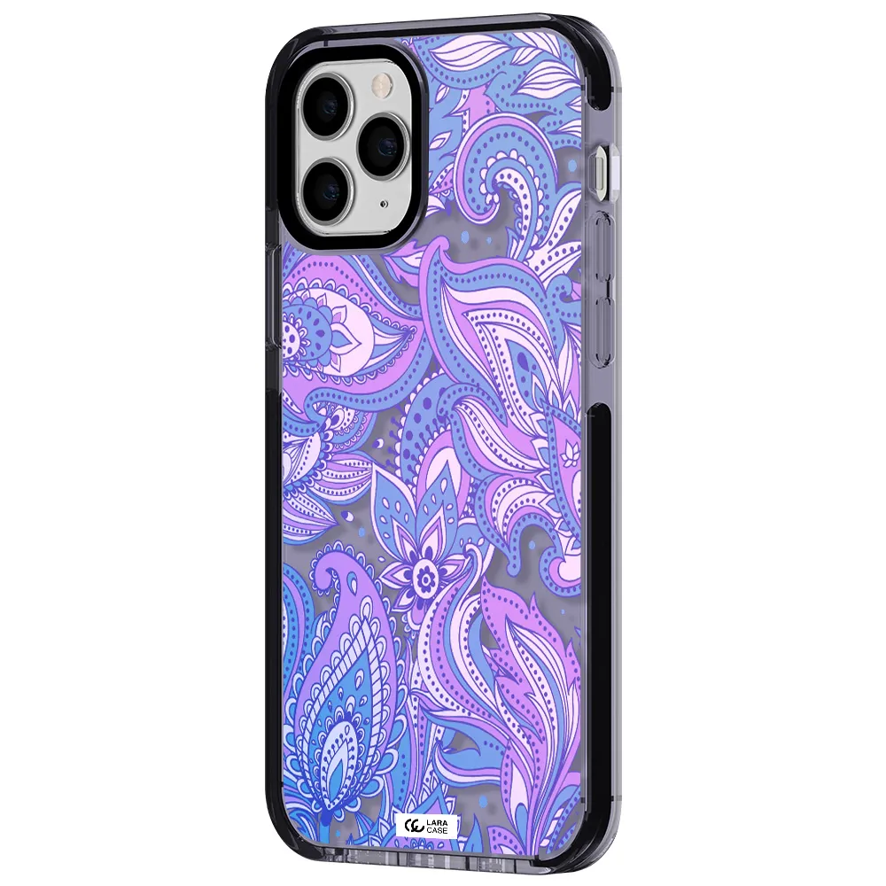 Purple Paisley Apple iPhone 11 pro max impact Lilac Case