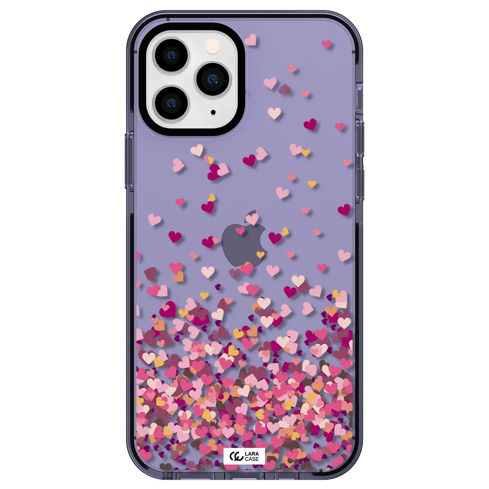 Flying Hearts Apple iPhone 11 pro impact Lilac Case