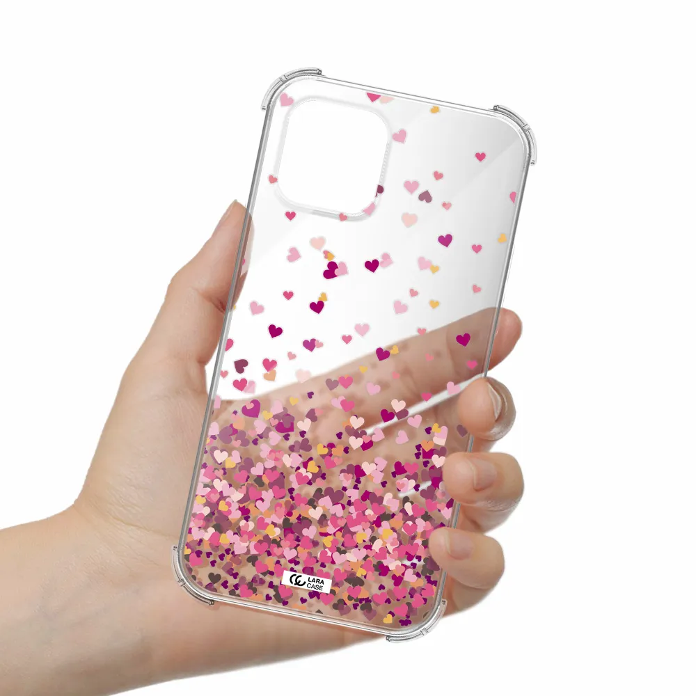 Flying Hearts Apple iPhone 12 mini Clear PC Case