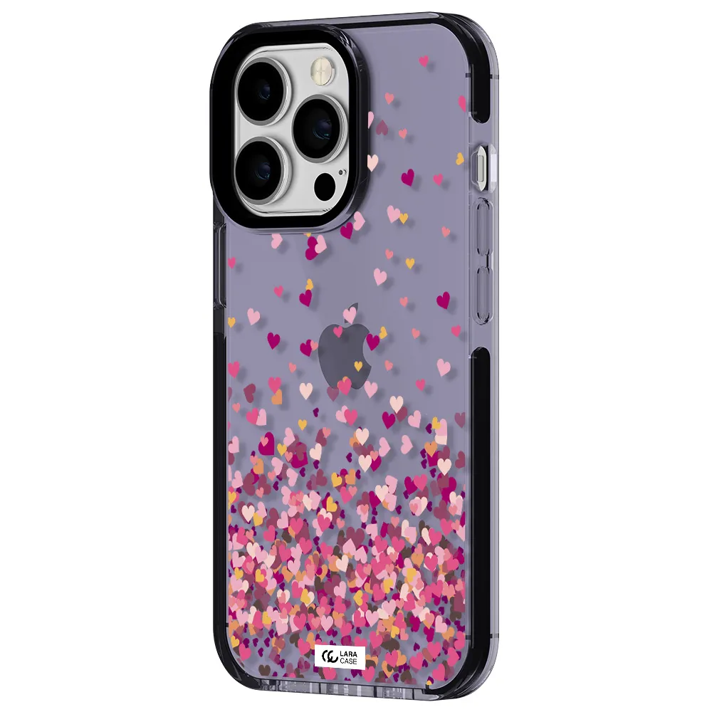 Flying Hearts Apple iPhone 13 Pro impact Lilac Case