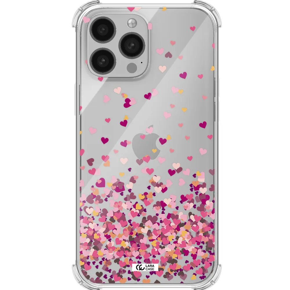Flying Hearts Apple iPhone 13 Pro Max Clear PC Case