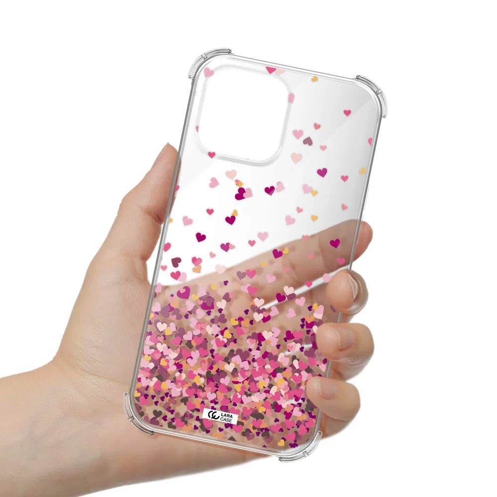 Flying Hearts Apple iPhone 13 Pro Max Clear PC Case