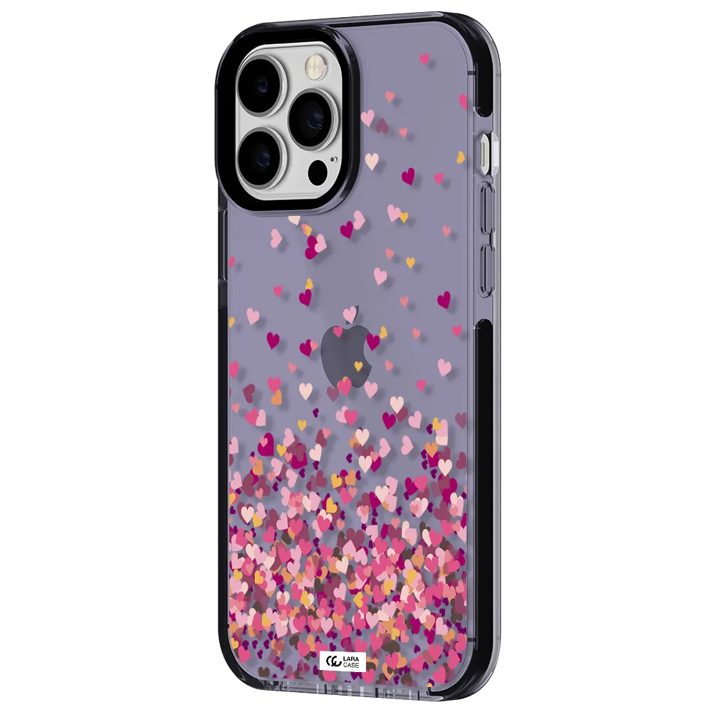 Flying Hearts Apple iPhone 13 Pro Max impact Lilac Case