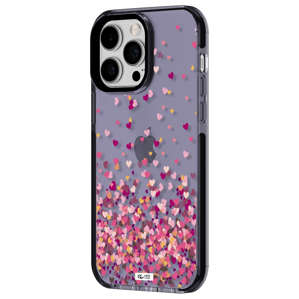 Flying Hearts Apple iPhone 15 Pro impact Lilac Case