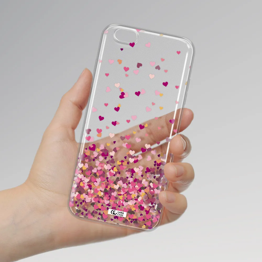 Flying Hearts Apple iPhone 6S Clear TPU Case