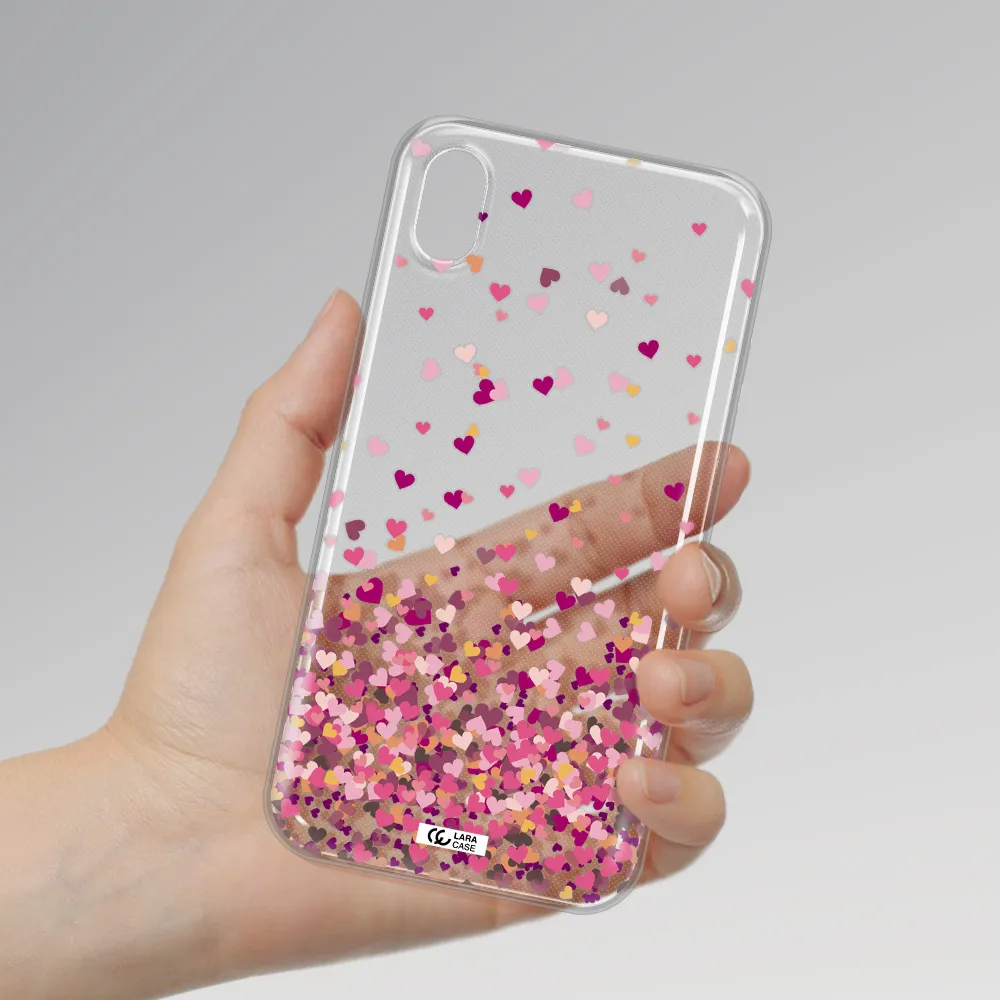 Flying Hearts Apple iPhone XR Clear TPU Case