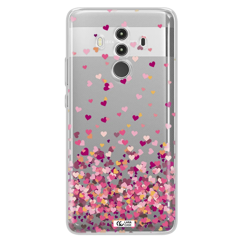 Flying Hearts Huawei Mate 10 Clear TPU Case