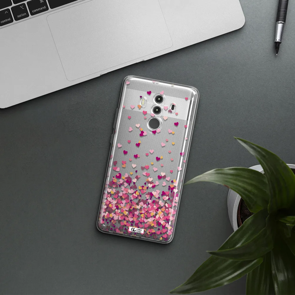 Flying Hearts Huawei Mate 10 Clear TPU Case