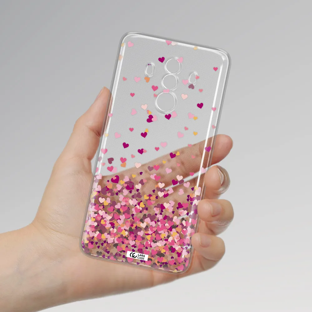 Flying Hearts Huawei Mate 10 Pro Clear TPU Case