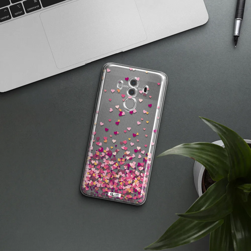 Flying Hearts Huawei Mate 10 Pro Clear TPU Case