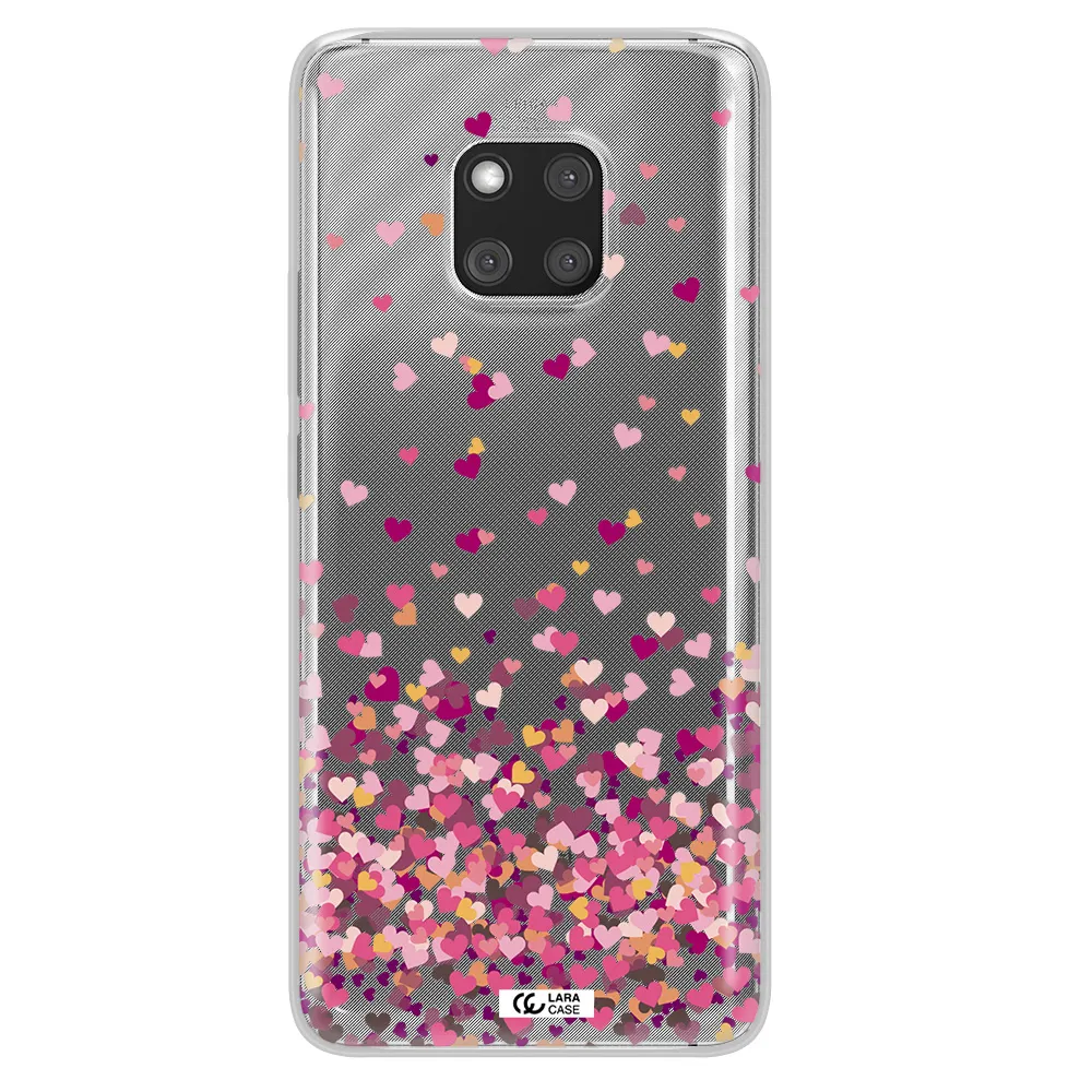 Flying Hearts Huawei Mate 20 Pro Clear TPU Case