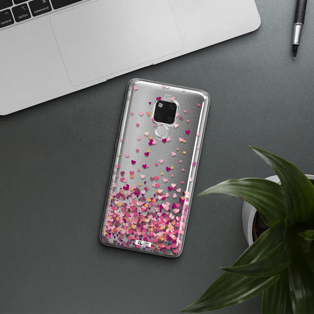 Flying Hearts Huawei Mate 20X Clear TPU Case