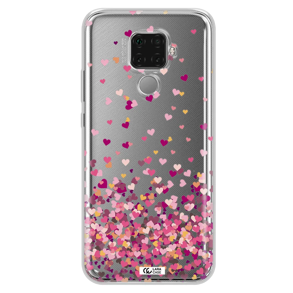 Flying Hearts Huawei Mate 30 Lite Clear TPU Case