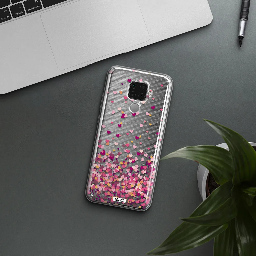 Flying Hearts Huawei Mate 30 Lite Clear TPU Case