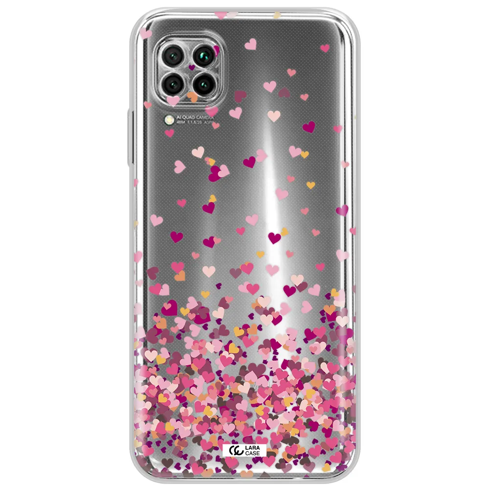 Flying Hearts Huawei Nova 7I Clear Tpu Case